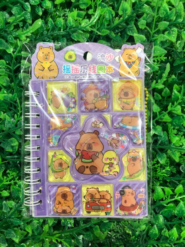 Libreta Con Stickers Sanrio y Capibara x24u - Image 5