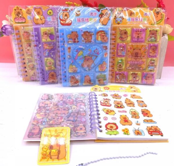 Libreta Con Stickers Sanrio y Capibara x24u - Image 9