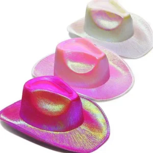 Sombrero Vaquero Iridiscente Cotillón Cod-0663