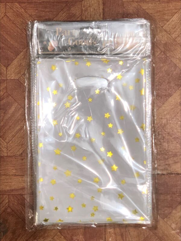Bolsitas De Regalo Metalizada C/ Estrellas 25x17cm Pack x120U Cod-268 - Image 6