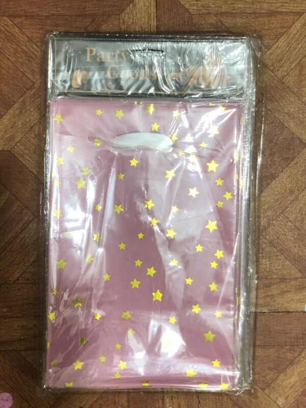 Bolsitas De Regalo Metalizada C/ Estrellas 25x17cm Pack x120U Cod-268 - Image 3