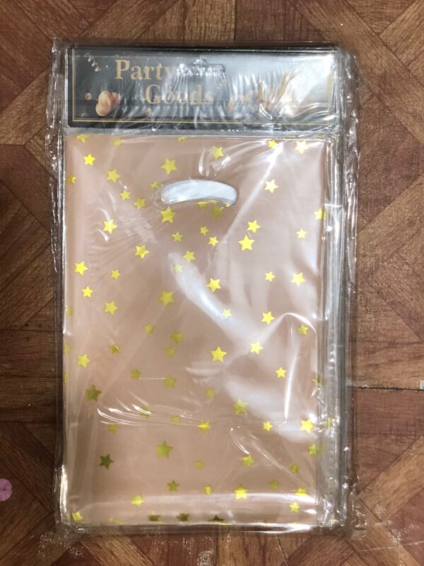 Bolsitas De Regalo Metalizada C/ Estrellas 25x17cm Pack x120U Cod-268 - Image 4