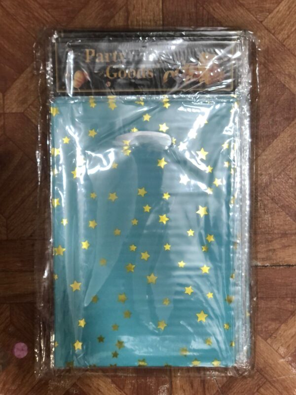 Bolsitas De Regalo Metalizada C/ Estrellas 25x17cm Pack x120U Cod-268 - Image 5