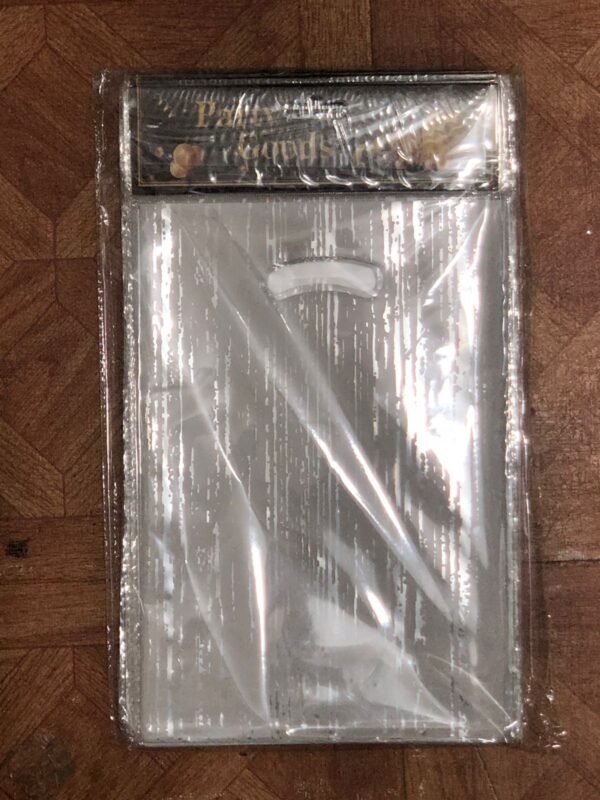 Bolsitas De Regalo Metalizada Rallas 25x17cm Pack x120U Cod-270 - Image 3