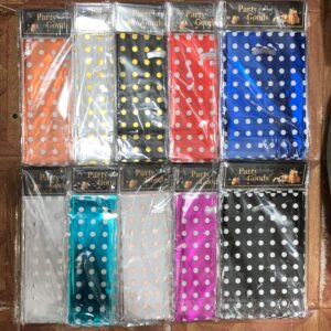 Bolsitas De Regalo Metalizada Puntos 25x17cm Pack x120U Cod-267