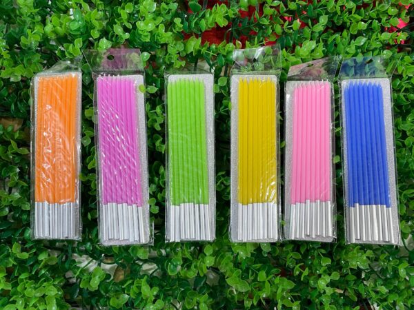 Velas lisas pastel pack 8pcs x10U ($0,25 c/u) - Image 2