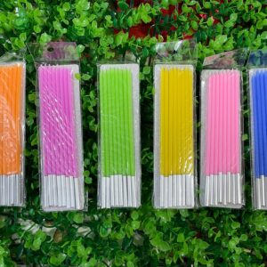 Velas lisas pastel pack 8pcs x10U ($0,25 c/u)