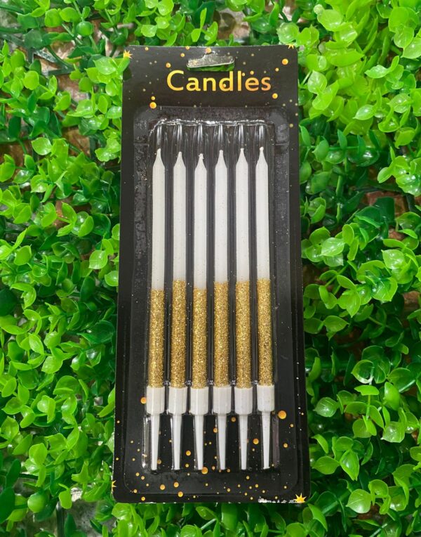 Velas Glitter Degrade 6Pcs x10 Packs ($0,50 c/u) - Image 3