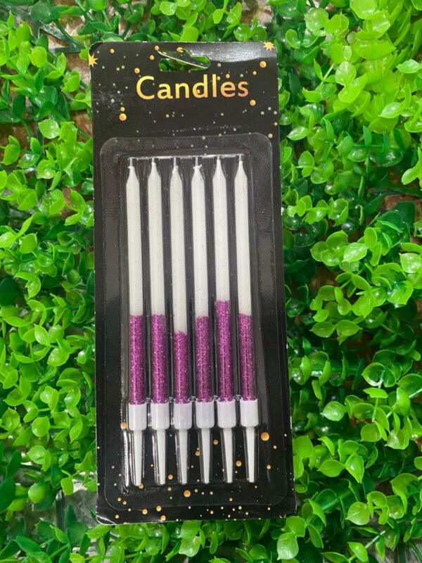 Velas Glitter Degrade 6Pcs x10 Packs ($0,50 c/u) - Image 6