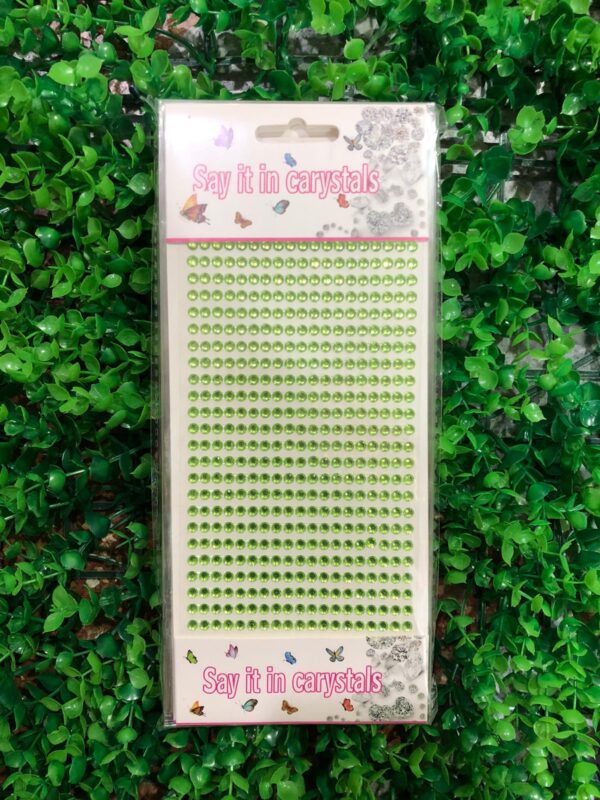 Plancha Corta de Strass Pack x12u Piedra Grande 4mm ($0,33 c/u) Cod-061 - Image 3