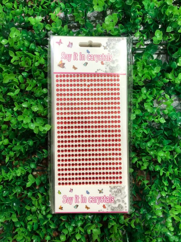 Plancha Corta de Strass Pack x12u Piedra Grande 4mm ($0,33 c/u) Cod-061 - Image 8