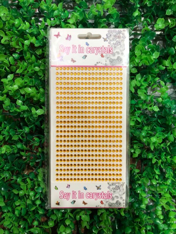 Plancha Corta de Strass Pack x12u Piedra Grande 4mm ($0,33 c/u) Cod-061 - Image 11