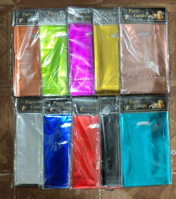 Bolsitas De Regalo Metalizada 25x17cm Pack x120U Cod-266