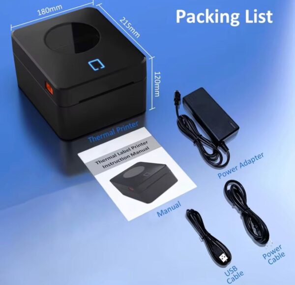 Impresora de etiquetas térmicas de envió para paquetes xU - Image 4