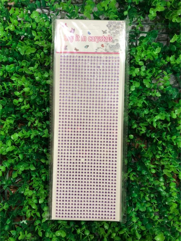 Plancha Larga de Strass Pack x12u Piedra Grande 4mm ($0,44 c/u) Cod-063 - Image 9