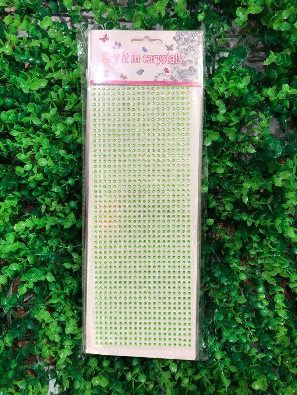 Plancha Larga de Strass Pack x12u Piedra Grande 4mm ($0,44 c/u) Cod-063 - Image 4