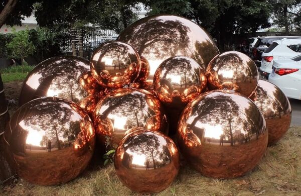 Shiny Balls Rosa Gold 0,90 cm xU