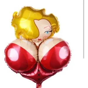 Globo Figura Mujer (Despedida De Soltero) x10u 80x60cm ($0,60 c/u)