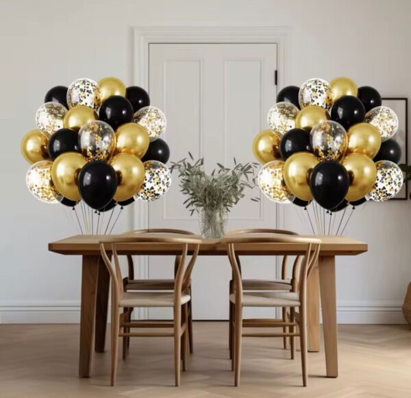 Set 50Pcs Dorado Y Negro xU Cod-690 - Image 3