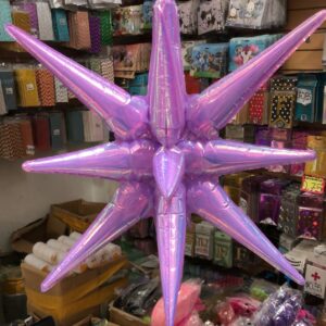 Estrella Iridiscente 14 Puntas 27″ x20pcs