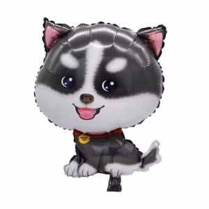 Globo Figuras Perros x10U 60x45cm ($0,45 c/u)