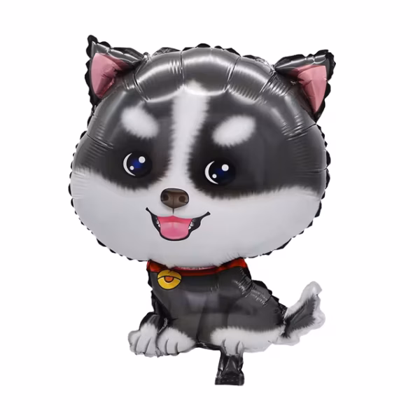Globo Figuras Perros x10U 60x45cm ($0,45 c/u)