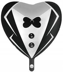 Globo Figura Traje De Novio x10u 40x40cm ($0,40 c/u)
